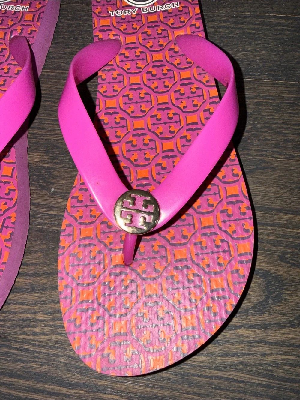 Tory Burch Flip Flop-Size 9-Authentic-Great Used Condition